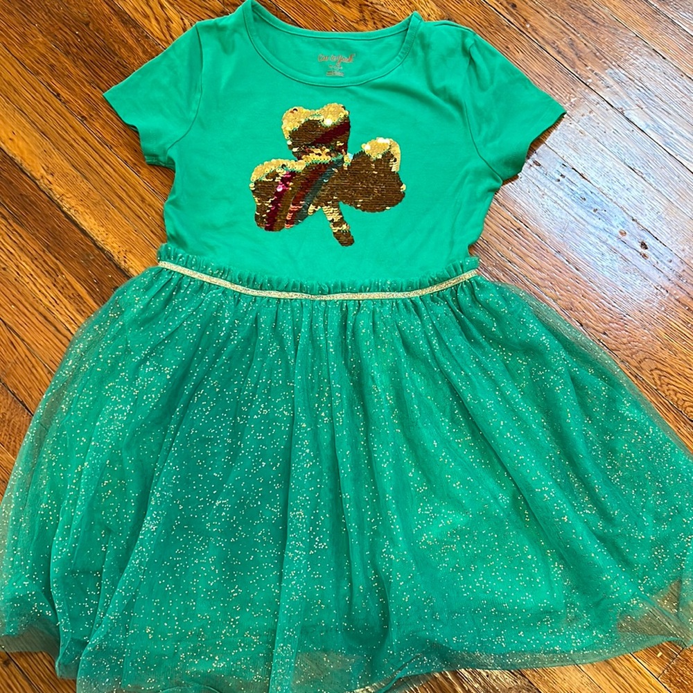 Cat and Jack St. Patrick’s Day Dress Size M 7/8